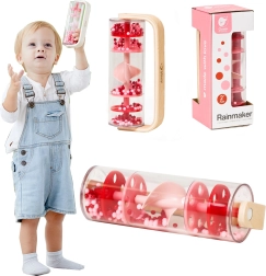 Classic World lietusnūja ar krellītēm – sarkana