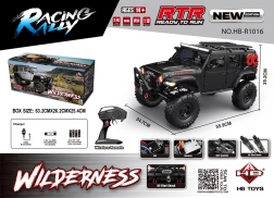RC auto WILDERNESS RTR 1:10 melns
