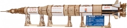 Ugears koka modelis NASA raķetei Saturn V 1:170