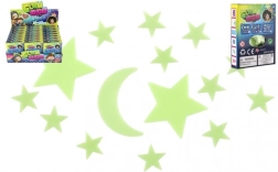 Spīdošas formas uz sienas – dekorācija bērnu istabai