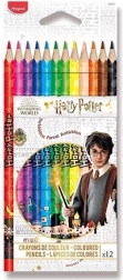 Krāsainie zīmuļi Maped Harry Potter, 12 gab.