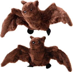Plīša brūns sikspārnis 30 cm