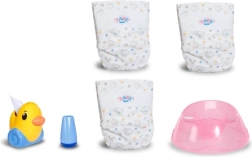 Baby Born interaktīvais komplekts ar podiņu lellēm 43 cm
