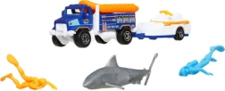 Matchbox Adventure MBX Ocean Rescue glābšanas komplekts ar transportlīdzekļiem un piederumiem