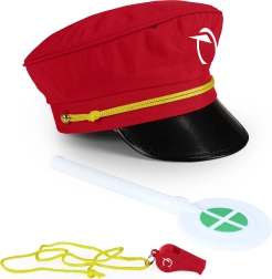 ZSSK dispečera komplekts ar svilpi un signāla riņķi