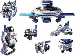 Saules enerģijas komplekts 7-in-1 bērniem 10+ – kosmiskie modeļi ar paneli un mikroakumulatoru