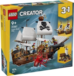 LEGO Creator 3 in 1 Legendary Pirate Ship
