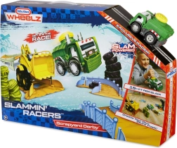 Interaktīva sacīkšu trase LITTLE TIKES Slammin' Racers ar kaskadieru šķēršļiem