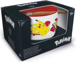 Pokémon ramena bļoda un irbulīši dāvanu komplekts
