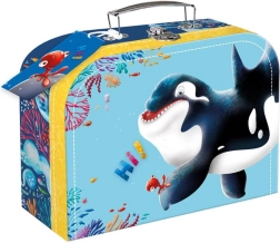 Papīra skolas koferītis Hi