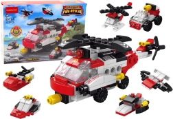 Helikoptera 6-in-1 konstruktors – radošs DIY komplekts, 117 detaļas