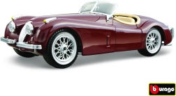Bburago Jaguar XK 120 Roadster 1:24 sarkans (1951)