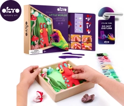 Okto veidošana – mazā pasaule rāmītī rūķis 21 × 21 cm