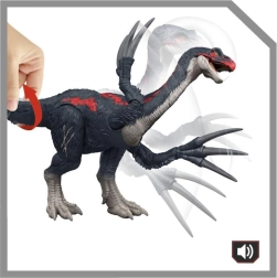 Figūriņa JURASSIC WORLD Therizinosaurus ar skaņām un uzbrukumu
