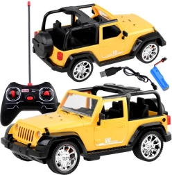 RC bezceļa auto ar tālvadību 1:16 – dzeltens