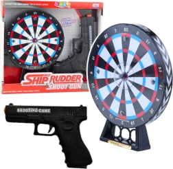 Lāzerpistole ar mērķi bērniem – šaušanas spēle ar gaismām un skaņām