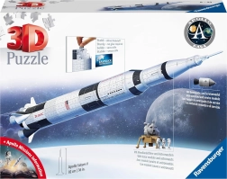 3D puzle Raķete Apollo Saturn V