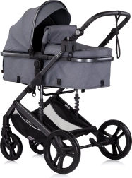 Kombinējamais ratiņi Amore 2-in-1 Cloud Grey krāsā