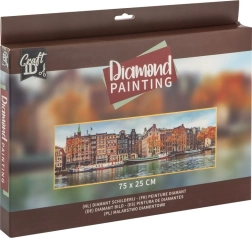 Dimanta gleznošana CRAFT ID Amsterdam 75 × 25 cm