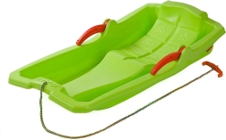 Plastmasas ragaviņas ar bremzēm Baby Mix Karol, zaļas