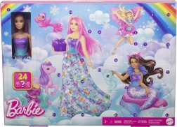 Barbie Dreamtopia adventes kalendārs ar lelli un 24 pārsteigumiem