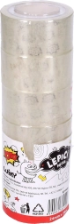 Caurspīdīga līmlente 24 mm x 20 m, iepakojumā 6 gab.