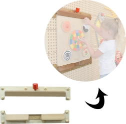 Elastīga montāžas sistēma MASTERKIDZ sienas tāfelēm