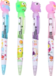 Spīdoša lodīšu pildspalva ar pūci