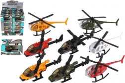 Metāla un plastmasas helikopters bērniem 10 cm