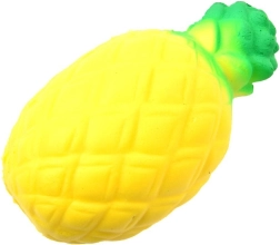 Yellow foam squishy pineapple anti-stress toy
