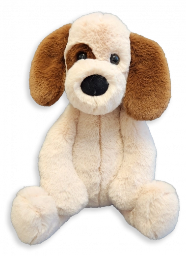Spotted Plush Dog