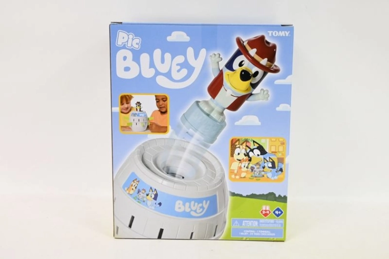 Tomy Pop Up Bluey – jautra ģimenes spēle ar pārsteigumu