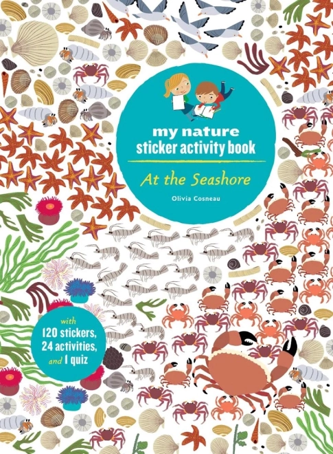 Chronicle Books aktivitāšu grāmata ar uzlīmēm – Piekraste