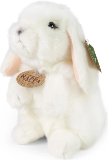 Plīša baltais zaķītis 18 cm Eco-Friendly