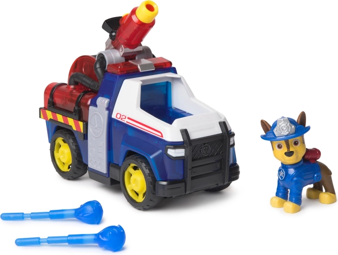 Čeisa glābšanas auto ar jumta lielgabalu