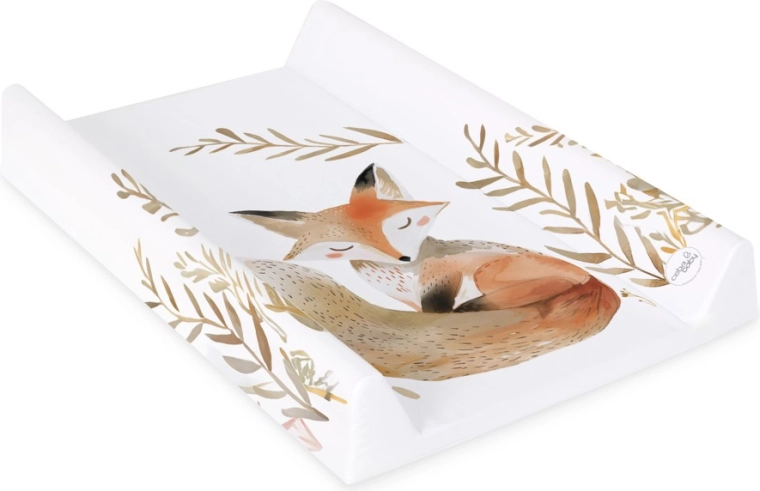 Ceba Baby pārtinamais paliktnis ar cietu pamatni 50 × 70 cm Basic Red Fox