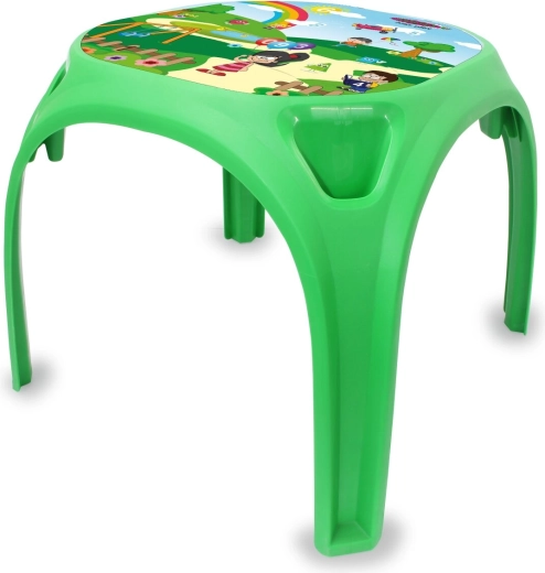 Bērnu galdiņš Jamara Fun with Numbers XL zaļš