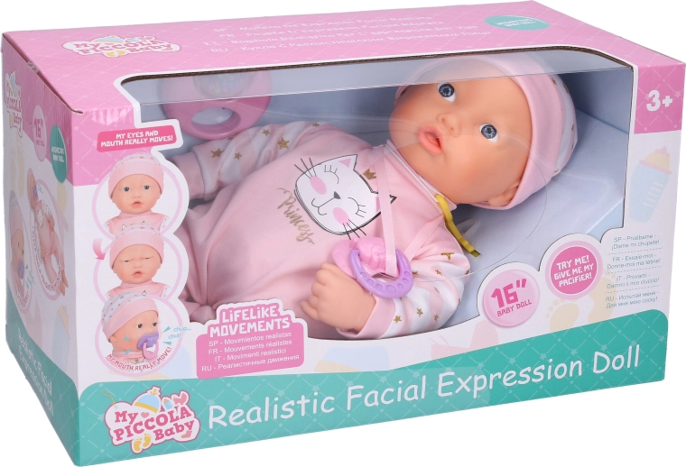 Moving facial expressions and sounds