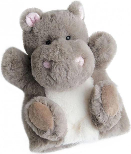 Doudou Histoire d’Ours plīša lelle teātra lelle nīlzirgs 25 cm