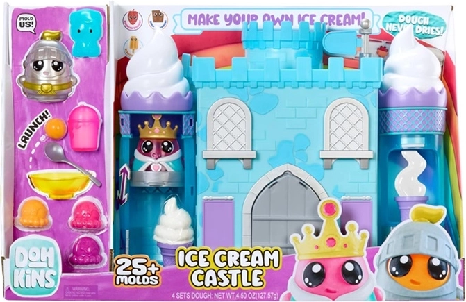 MGA DohKins Ice Cream Castle – Creative Modeling Dough Set