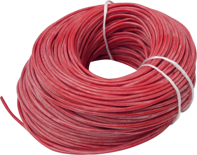 Silikona vads 2,5 mm², sarkans, 100 m