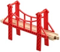 BABU hanging bridge for wooden trains 30 cm