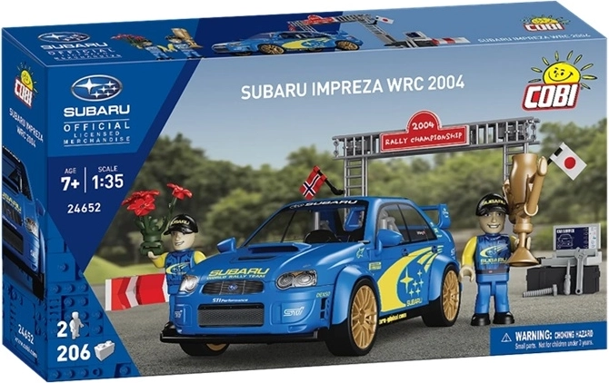 COBI Subaru Impreza WRC 2004 building set (206 pieces)