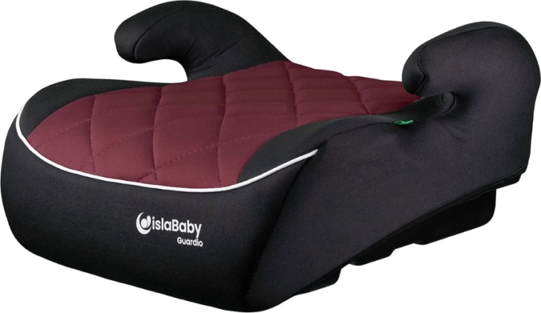 IslaBaby Guardio car booster seat for children 125–150 cm, burgundy - 1 piece
