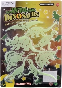 Spīdoši uzlīmējami dinozauri