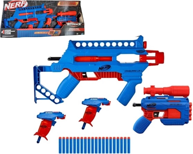 Nerf Alpha Strike – kājnieku blasteru komplekts