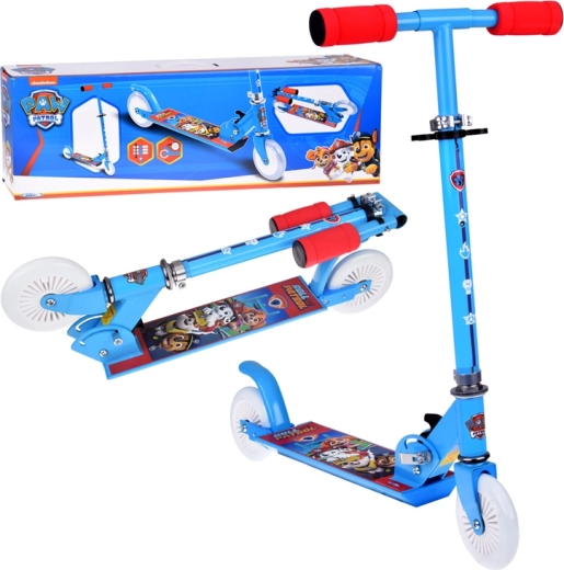 Blue Paw Patrol Folding Children's Scooter