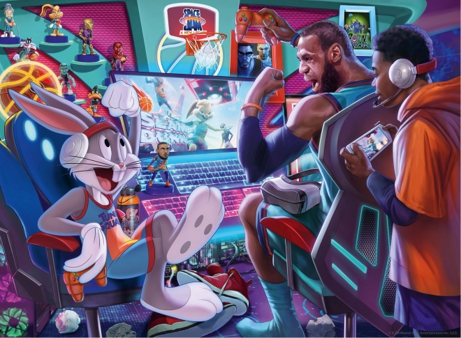 Ravensburger puzle Space Jam Gamestation 300 gabali Puzle