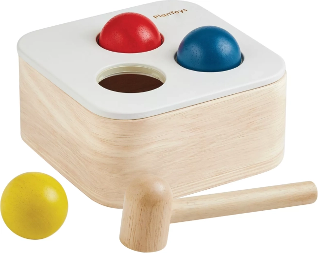 PlanToys bumbiņu iedauzīšana