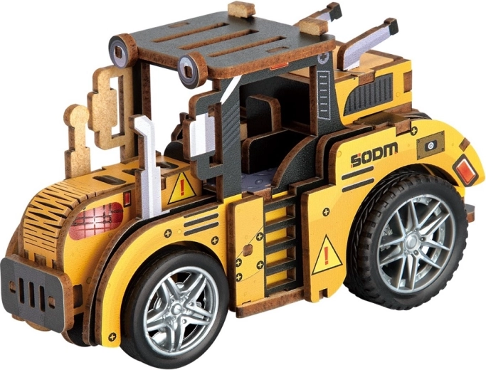 2Kids Toys 3D koka saliekamais modelis – traktors